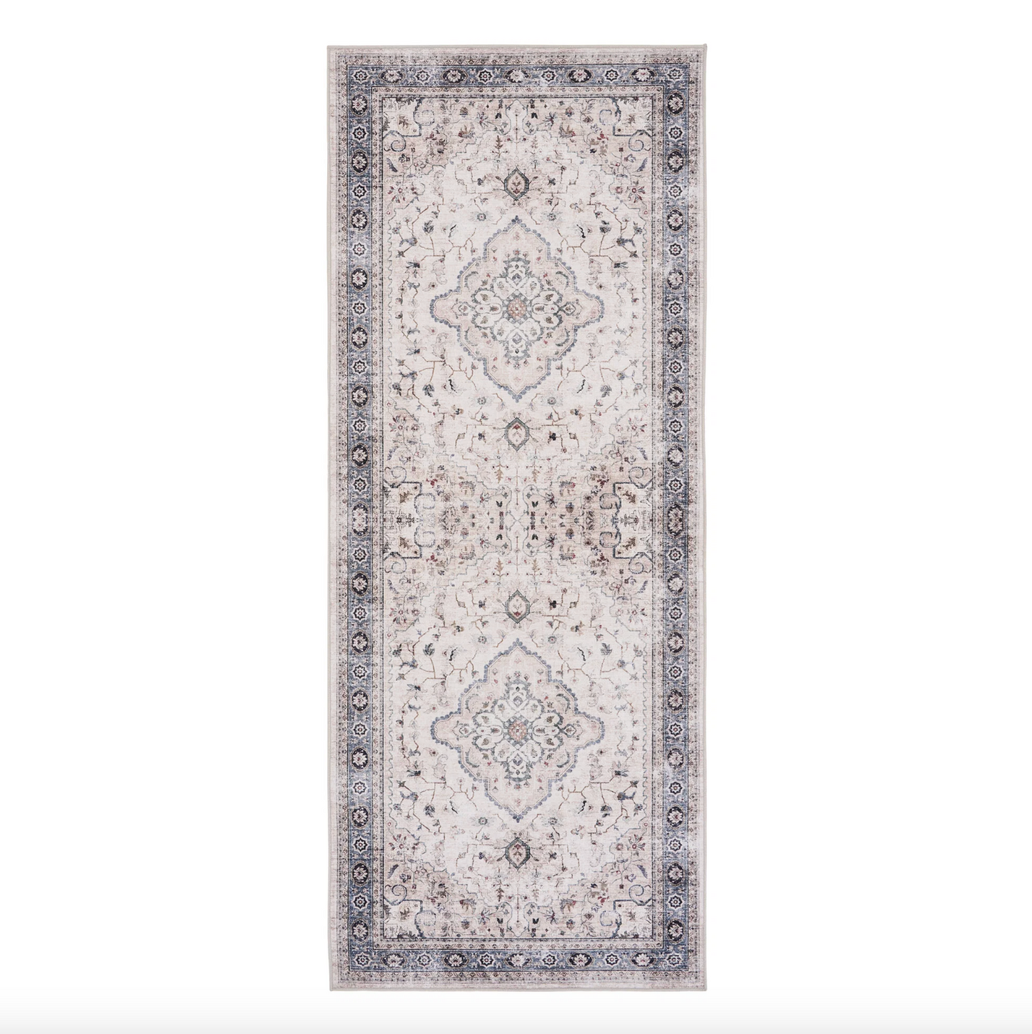 Gulvteppe 80x200 - dusty vintage