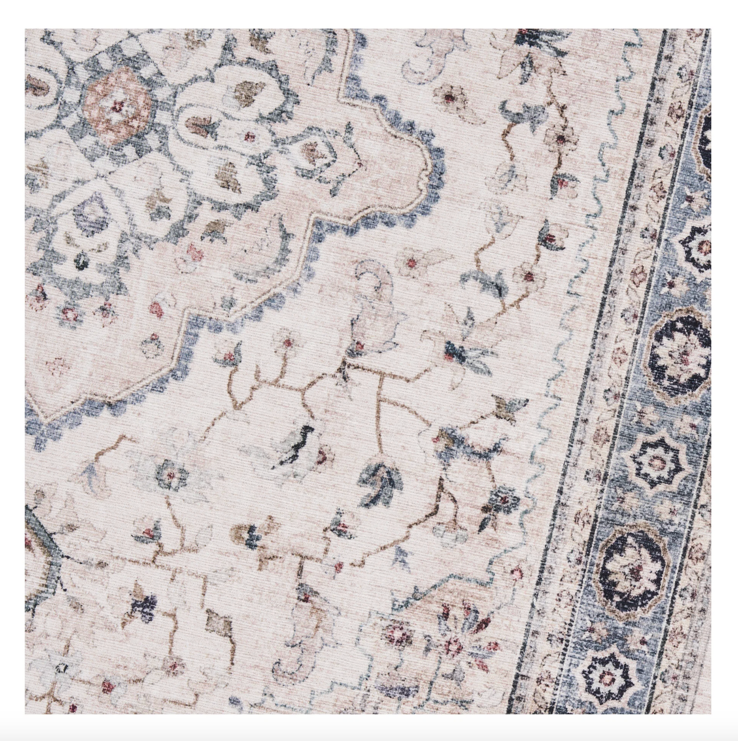 Gulvteppe 80x200 - dusty vintage