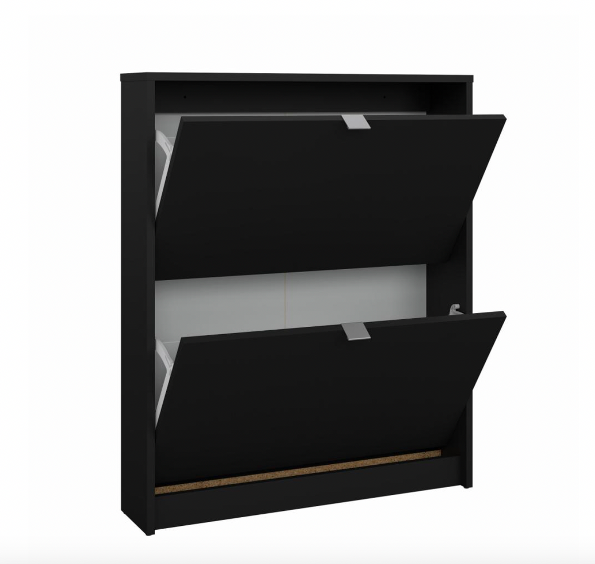 Skoskab med 2 rum - Black