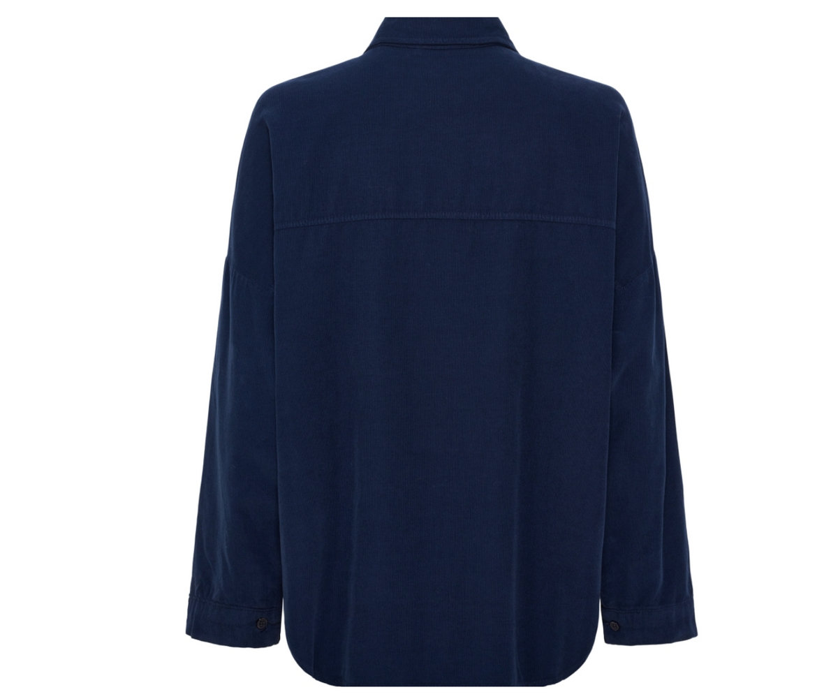 Skjorte baby cord - Blue