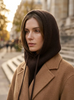 Scarf brown