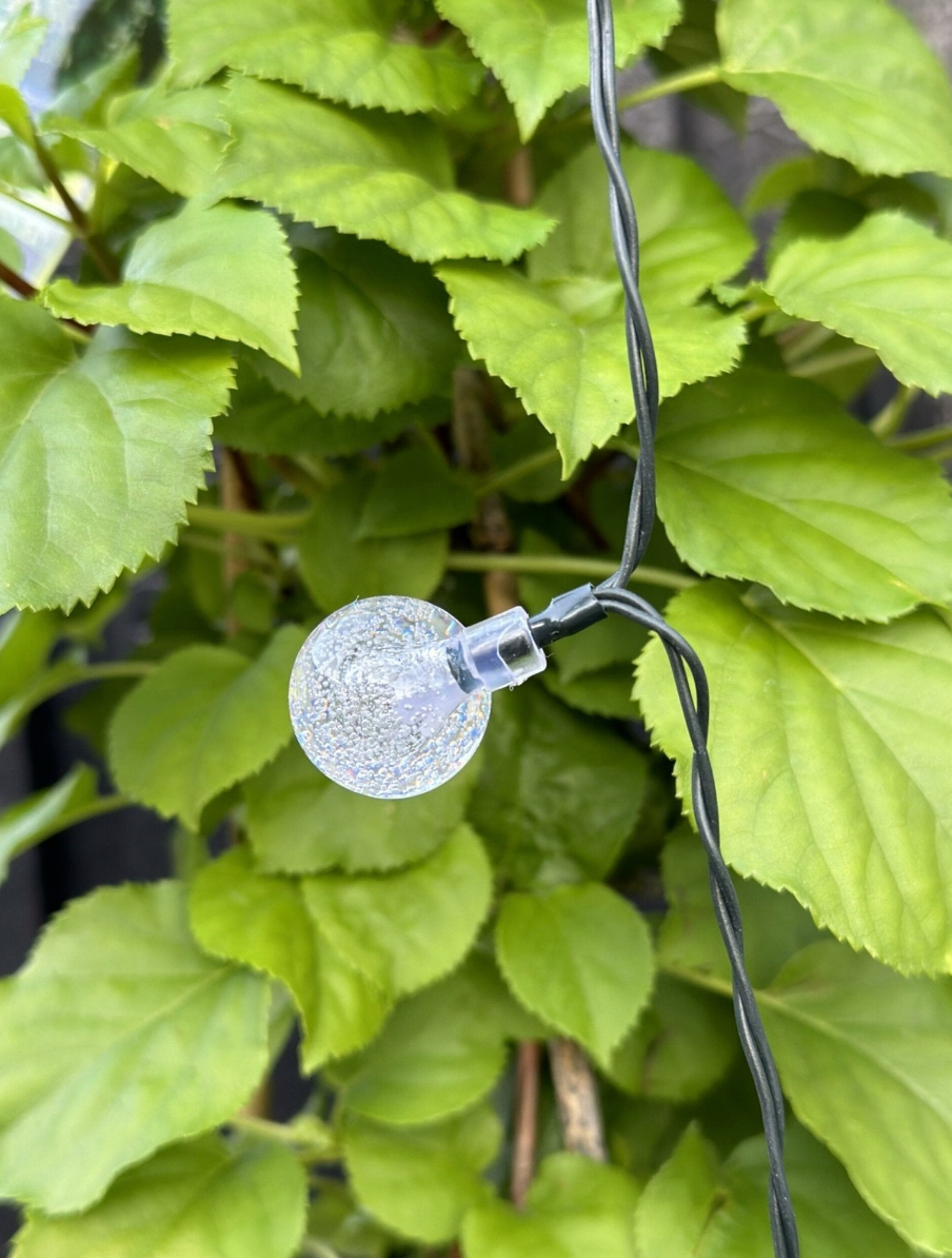 Lyslenke Bella med solceller - 50 LED
