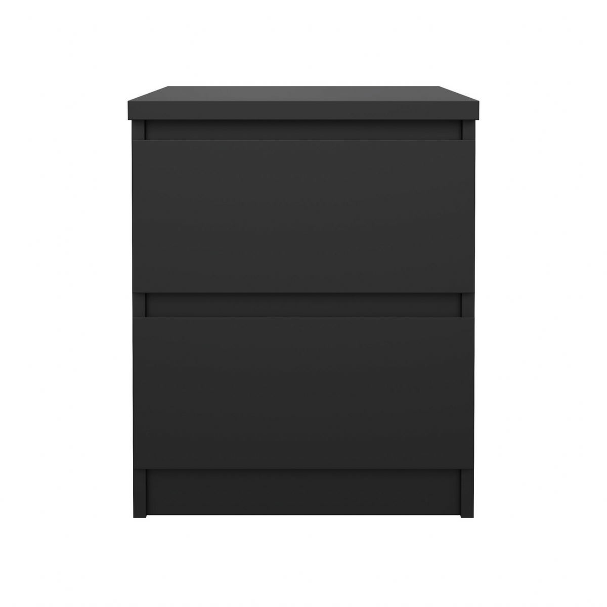 Nattbord - Black 2 skuffer i sort