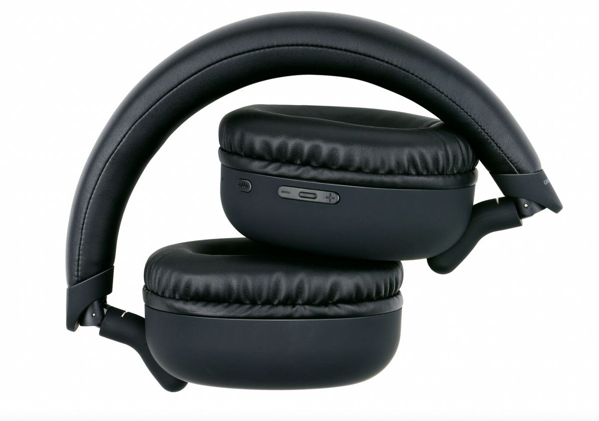 Hodetelefoner Bluetooth Over-Ear - Sort