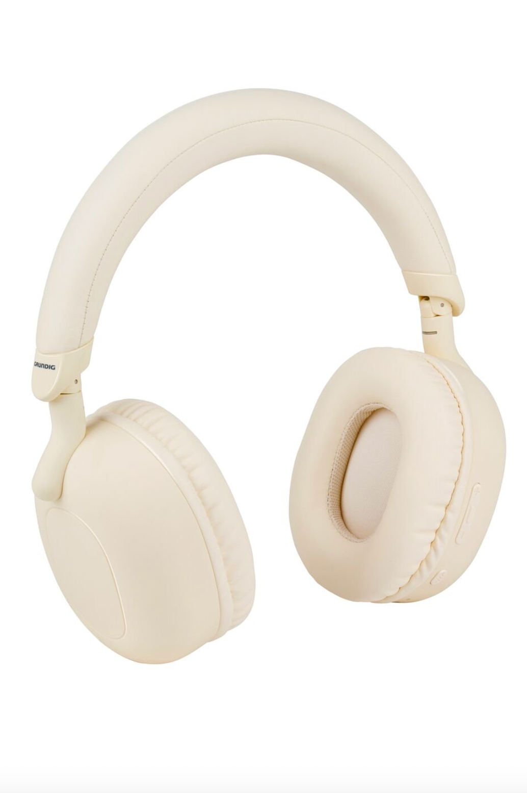 Hodetelefoner Bluetooth Krem – Over-Ear ANC