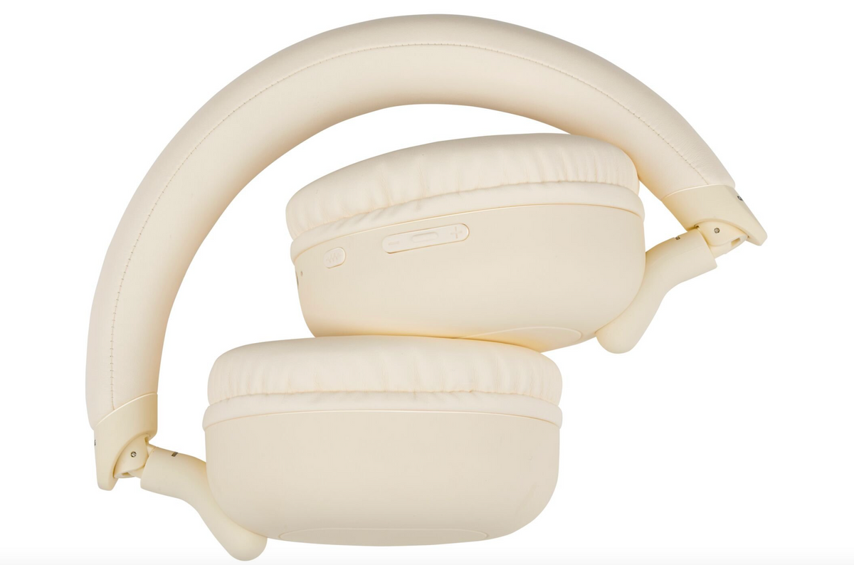 Hodetelefoner Bluetooth Krem – Over-Ear ANC