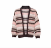 Cardigan CALANA – Stripet strikket cardigan