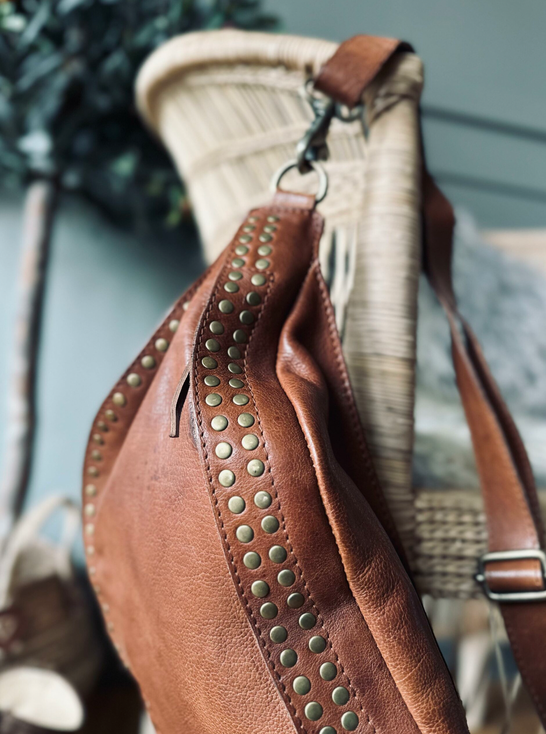 Bumbag Raw Vintage cognac