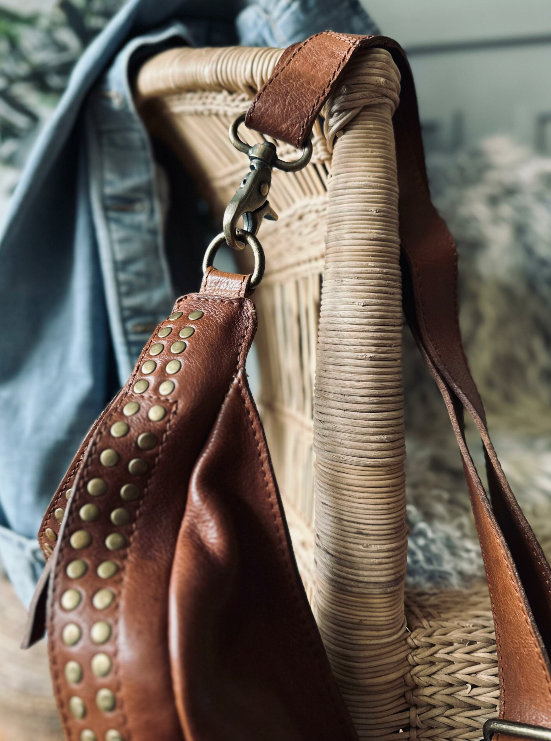 Bumbag Raw Vintage cognac