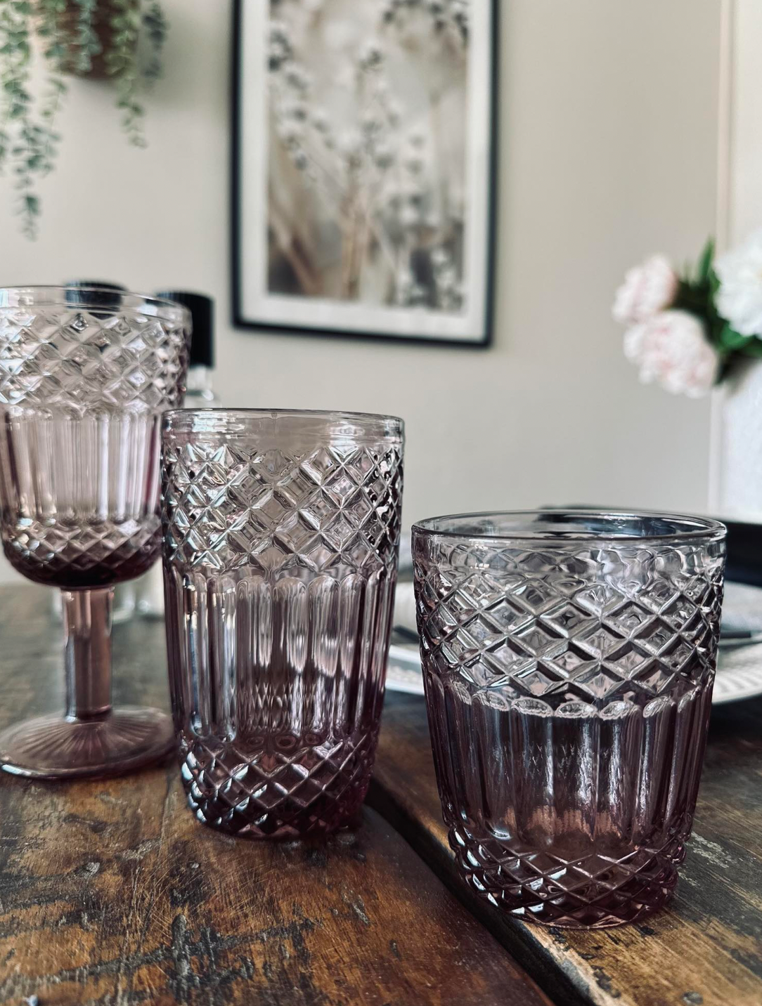 Drikkeglass French Rose – Large
