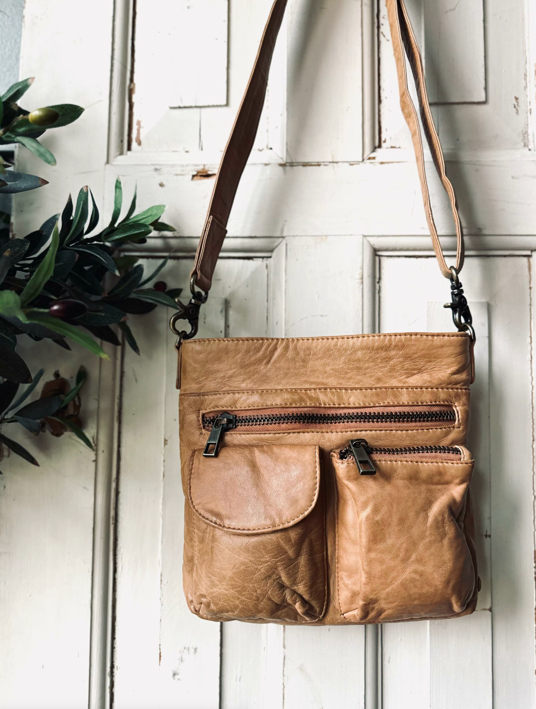 Crossbody Camel – Ultra myk