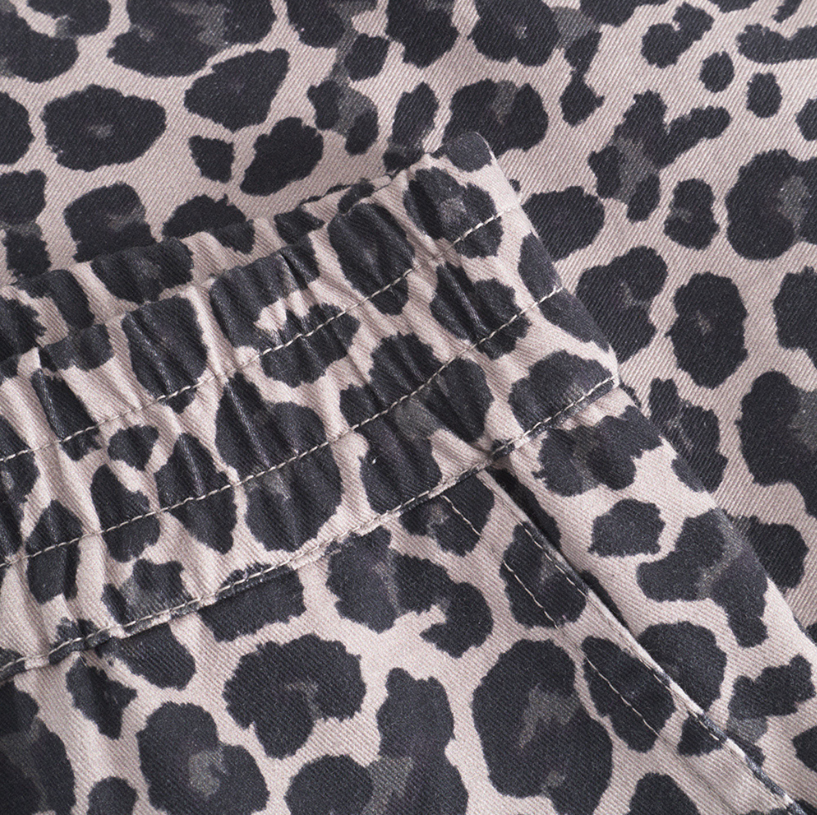 Skjørt Jane Leopard Grå