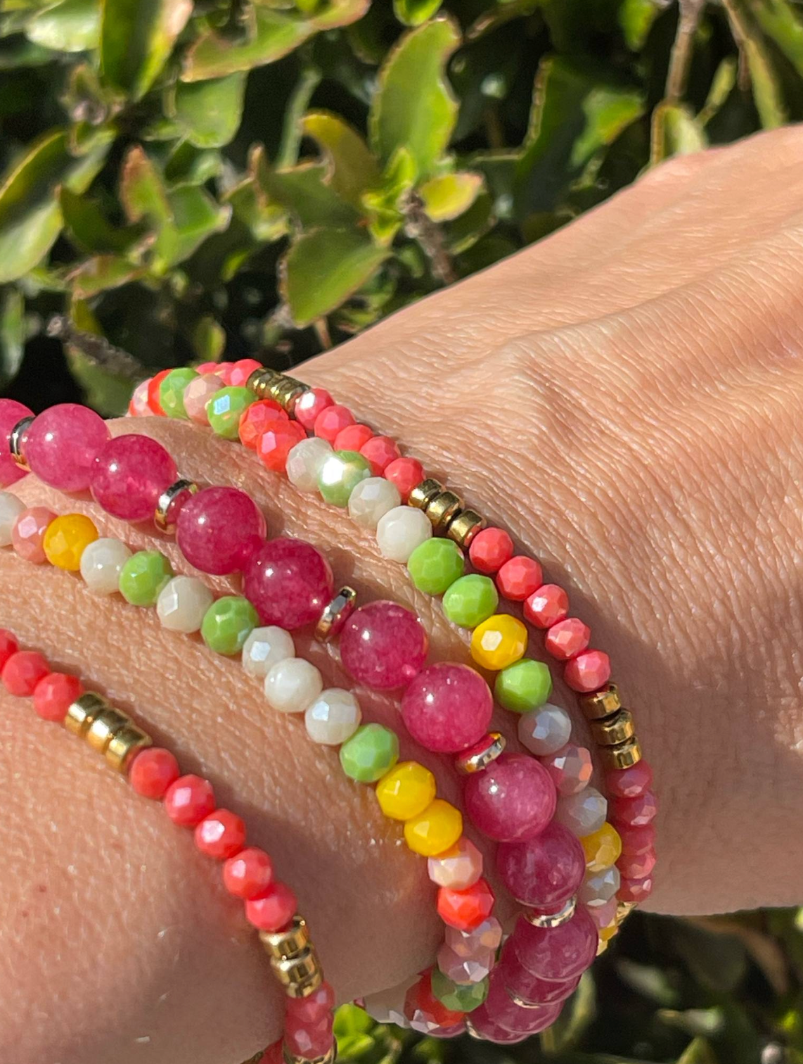 Armbånd Michelle - Summer mix