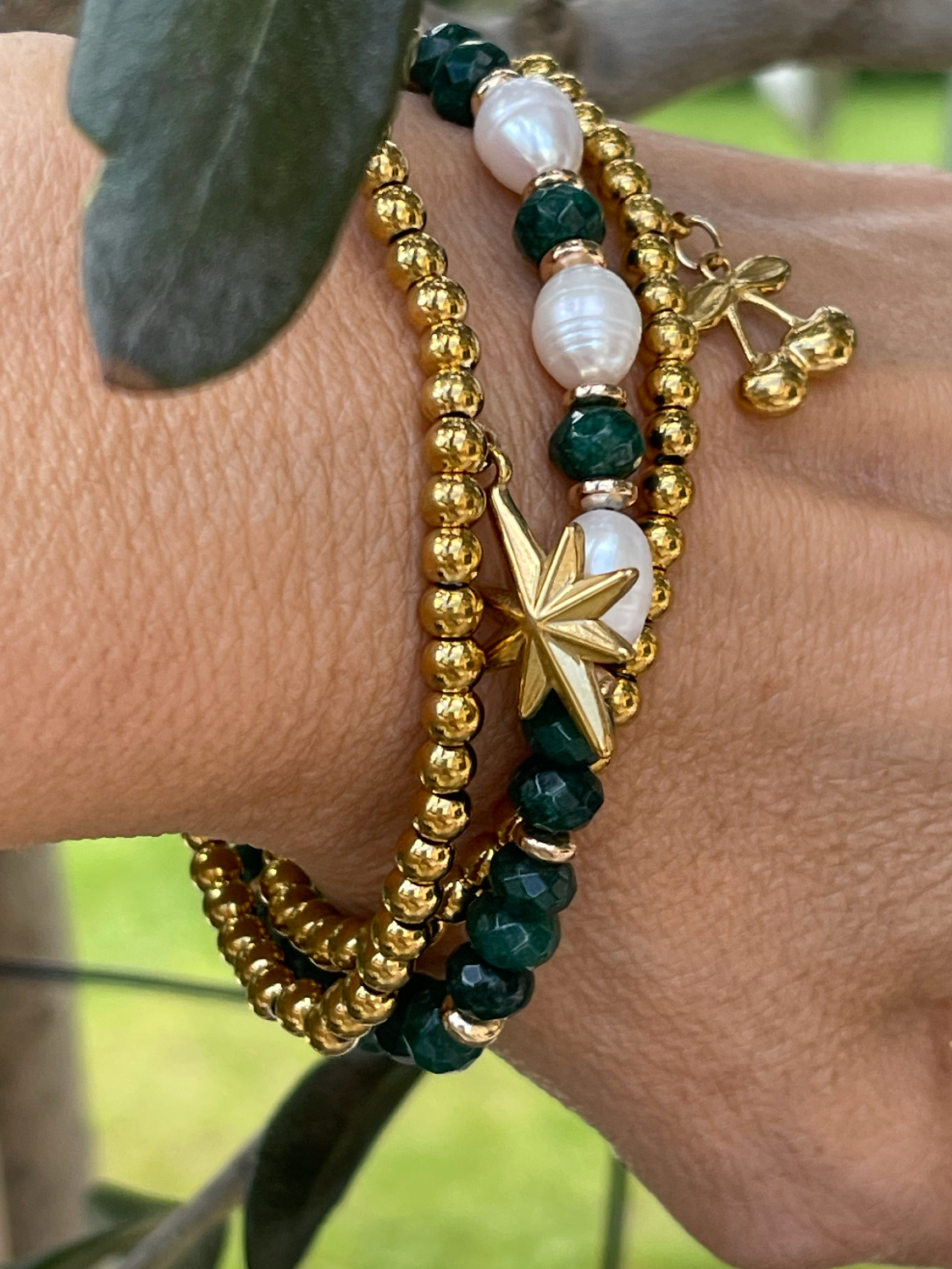 Armbånd Juliane - Emerald
