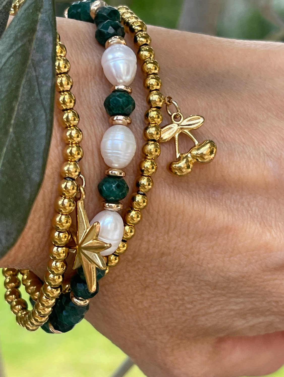 Armbånd Juliane - Emerald