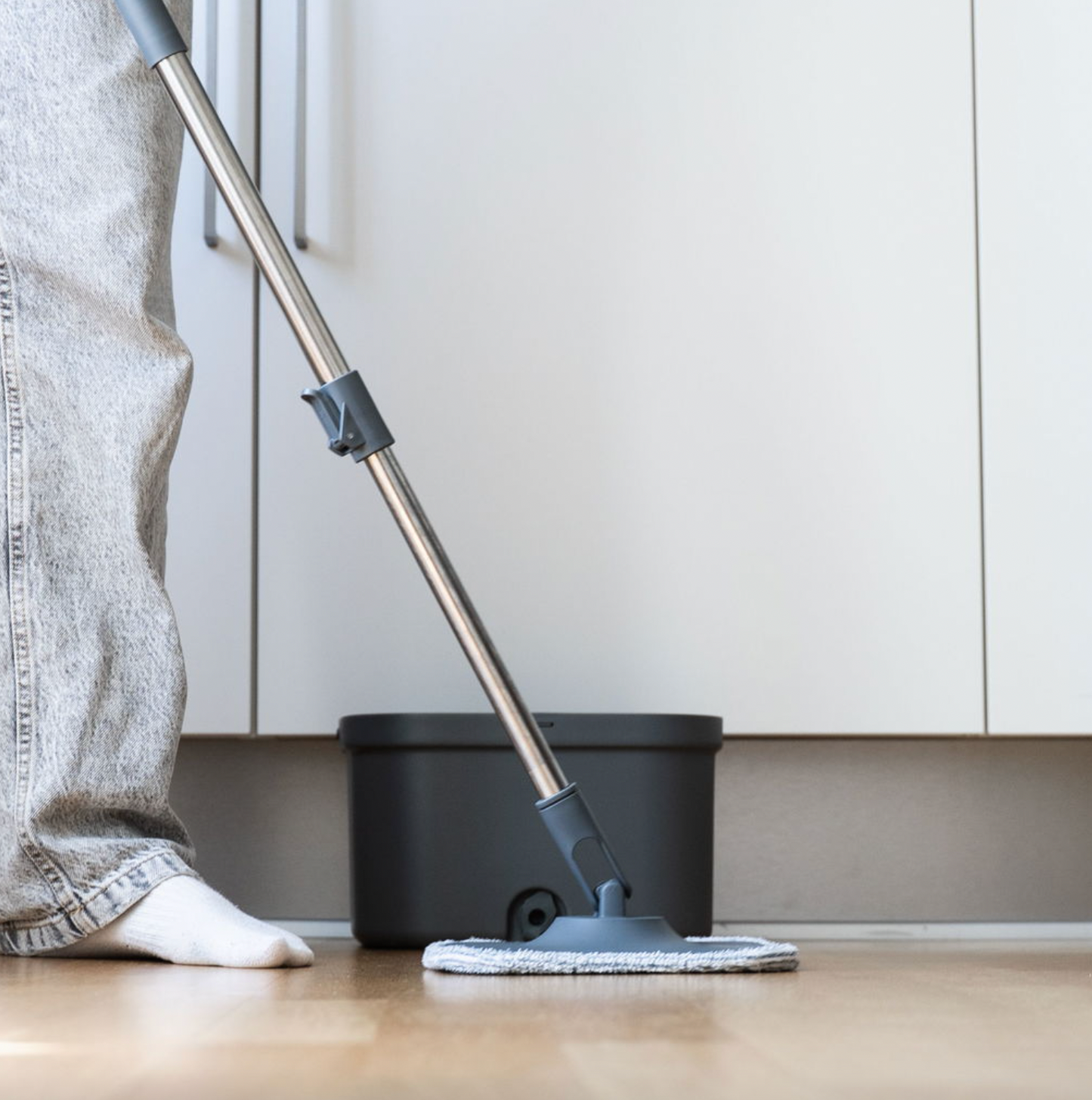 Moppesett - Roterende Gulvmopp