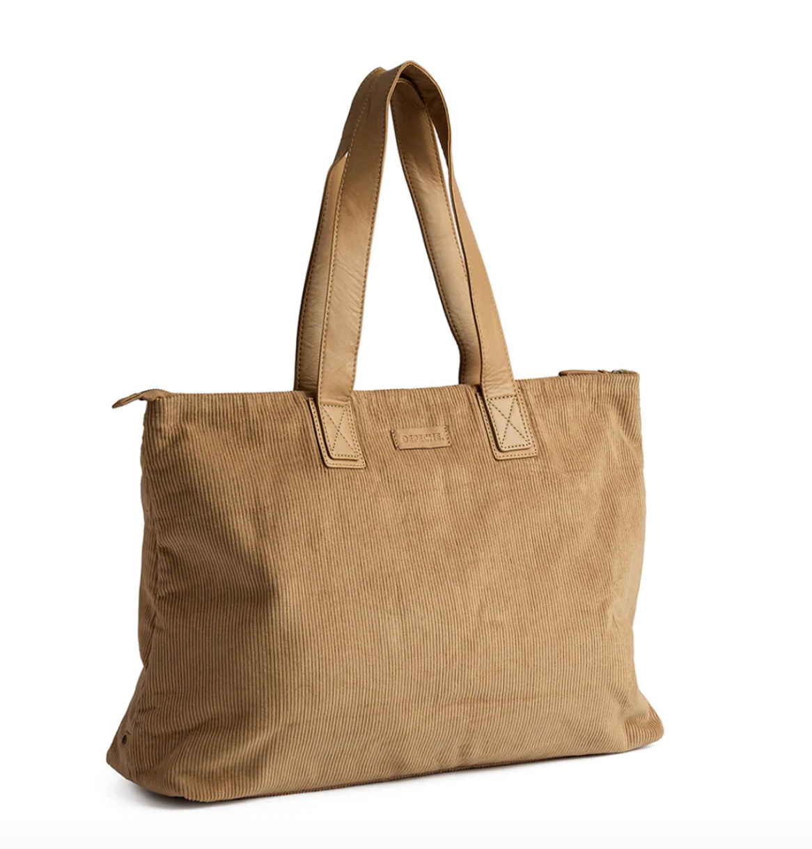 Shopper Fløyel - Tan
