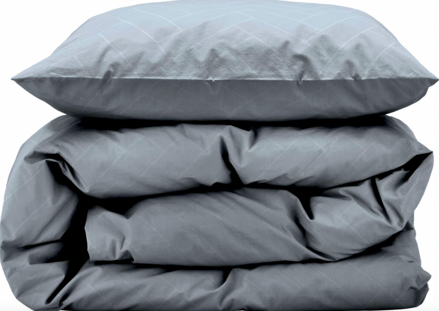 Sengetøysett 2 stk - Södahl - Tiles Linen Blue