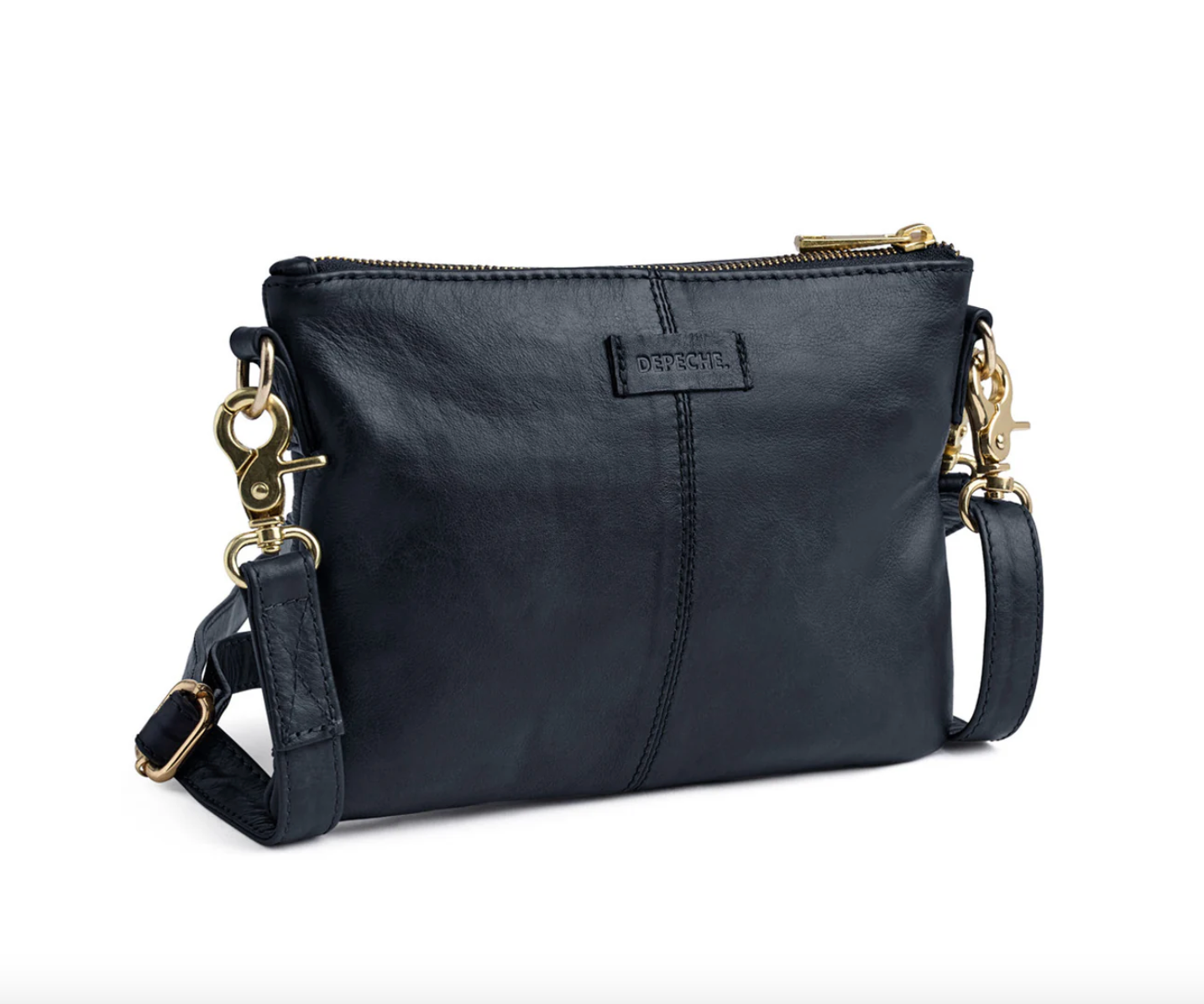 Vakker skinnclutch - LADY Midnight Blue