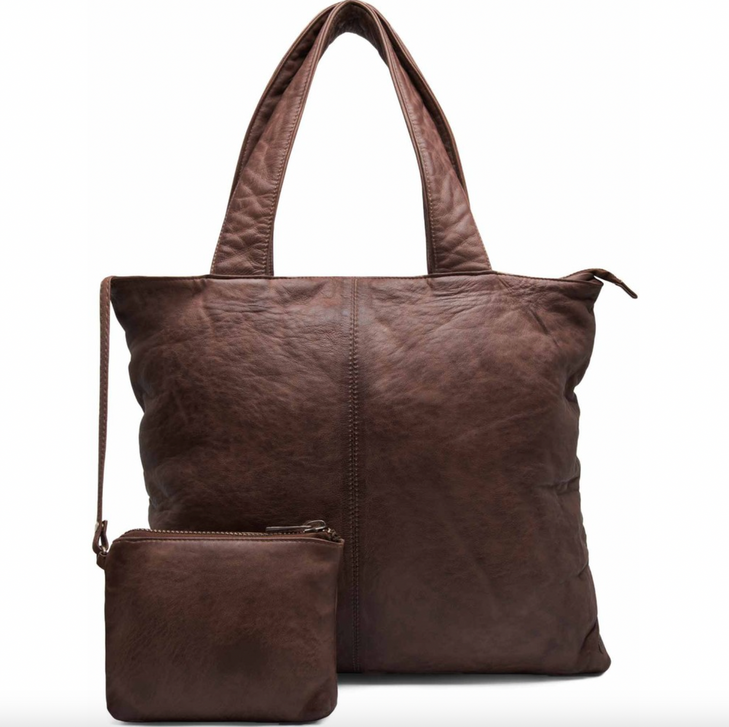 Shopper inkl. pung MILLE - Winter brown