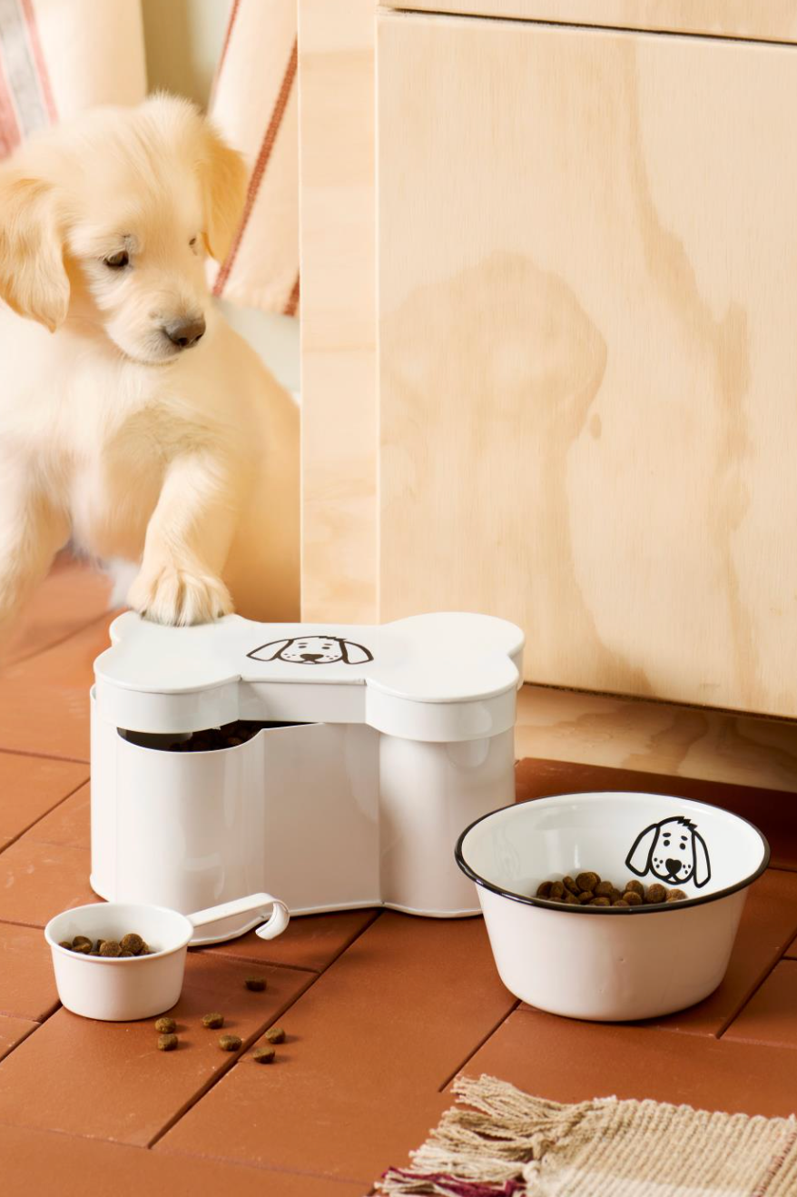 Hundeskål emalje - Liten
