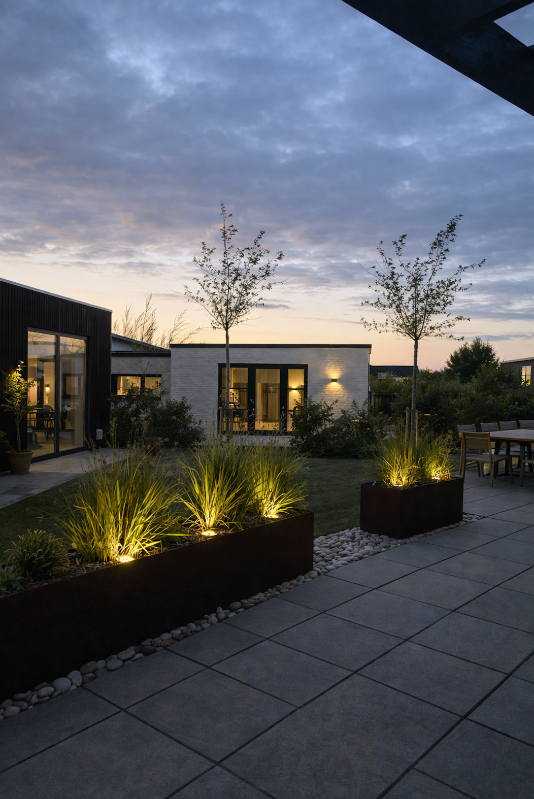 Solcellespots SILVER – Sett med 4 stk