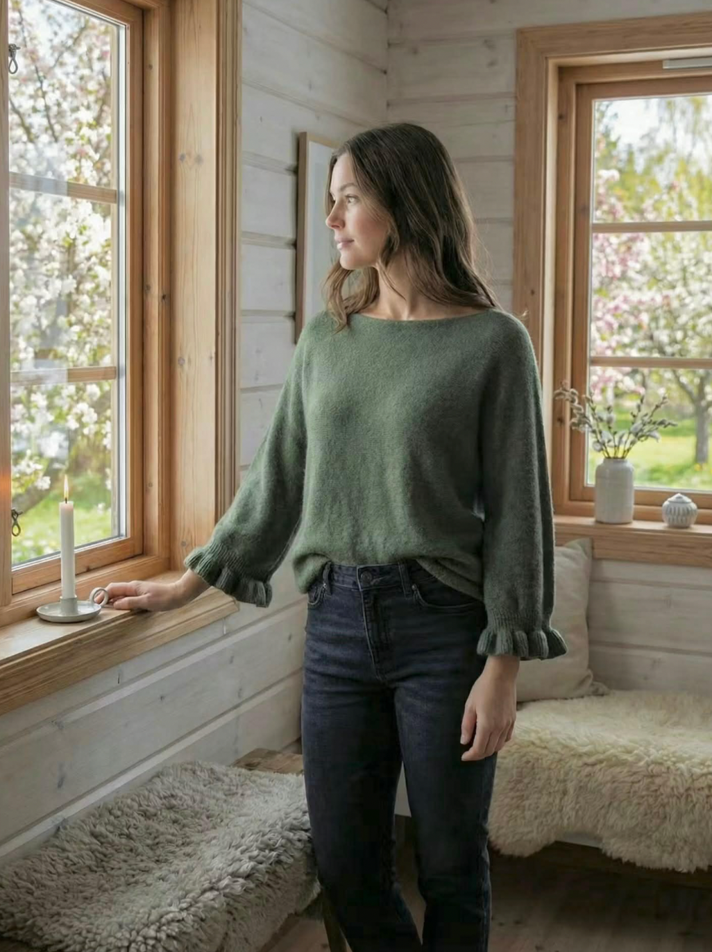 Strikk Elder flower - Olivia