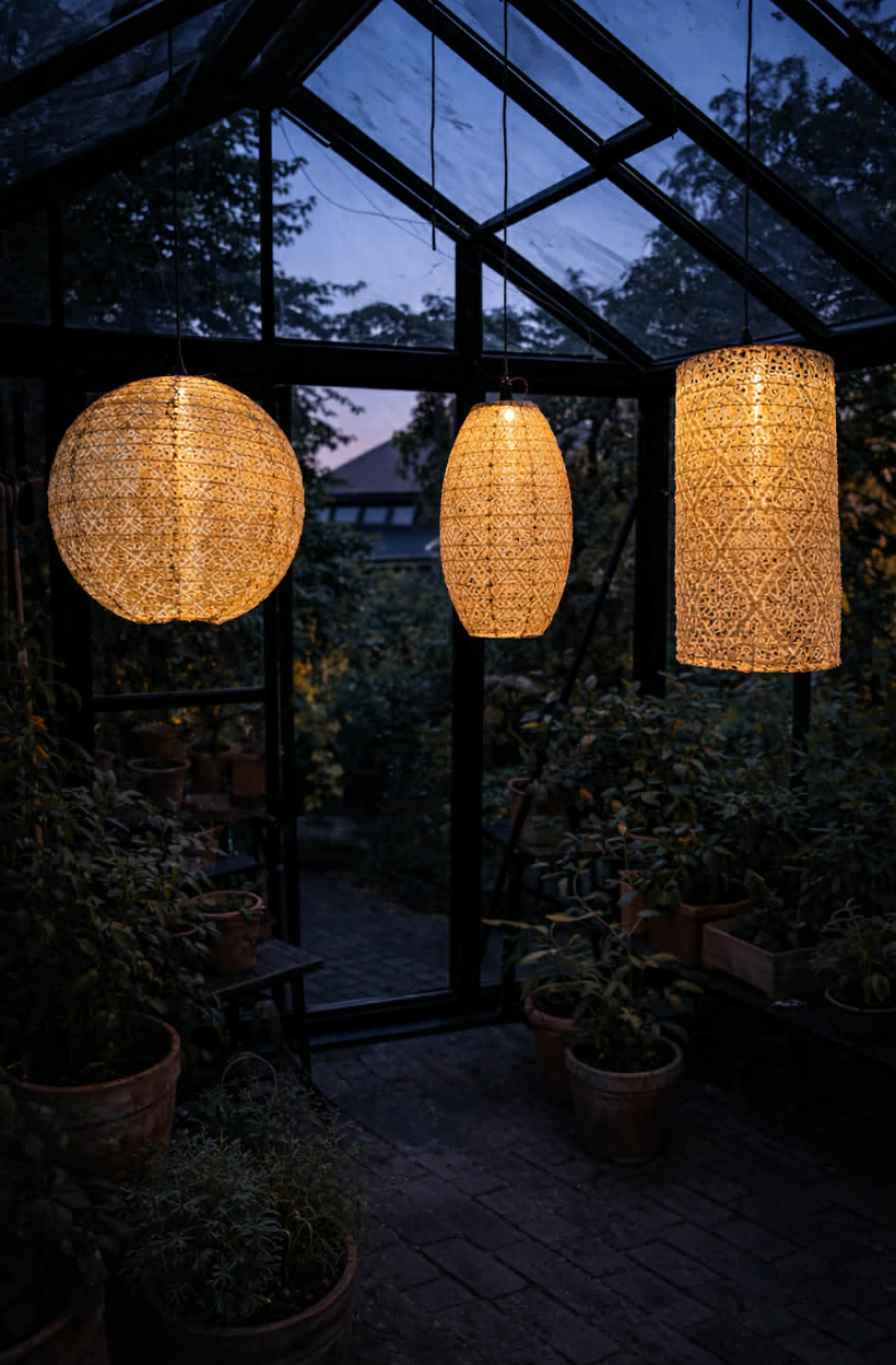 Lampe med solceller - SUMMER GOLD