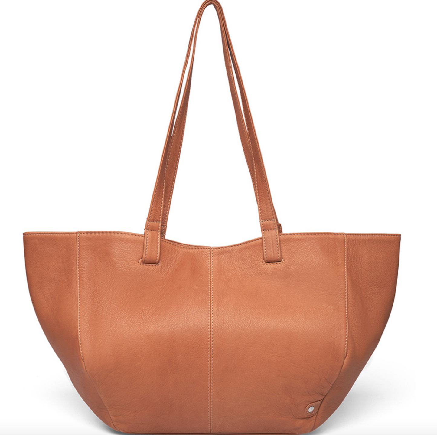 Shopper Aura – Cognac skinn