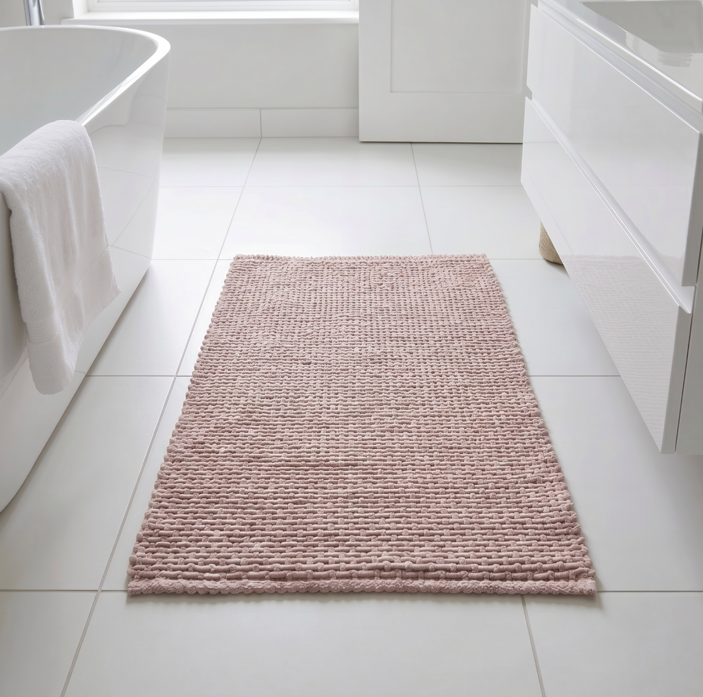 Badematte 50x80cm – Rosa