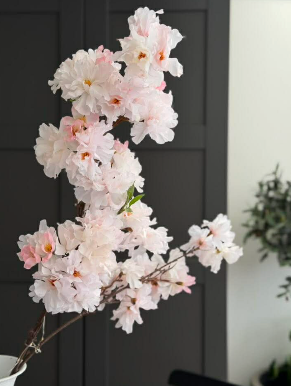 Japansk kirsebærgren med lys - Rosa