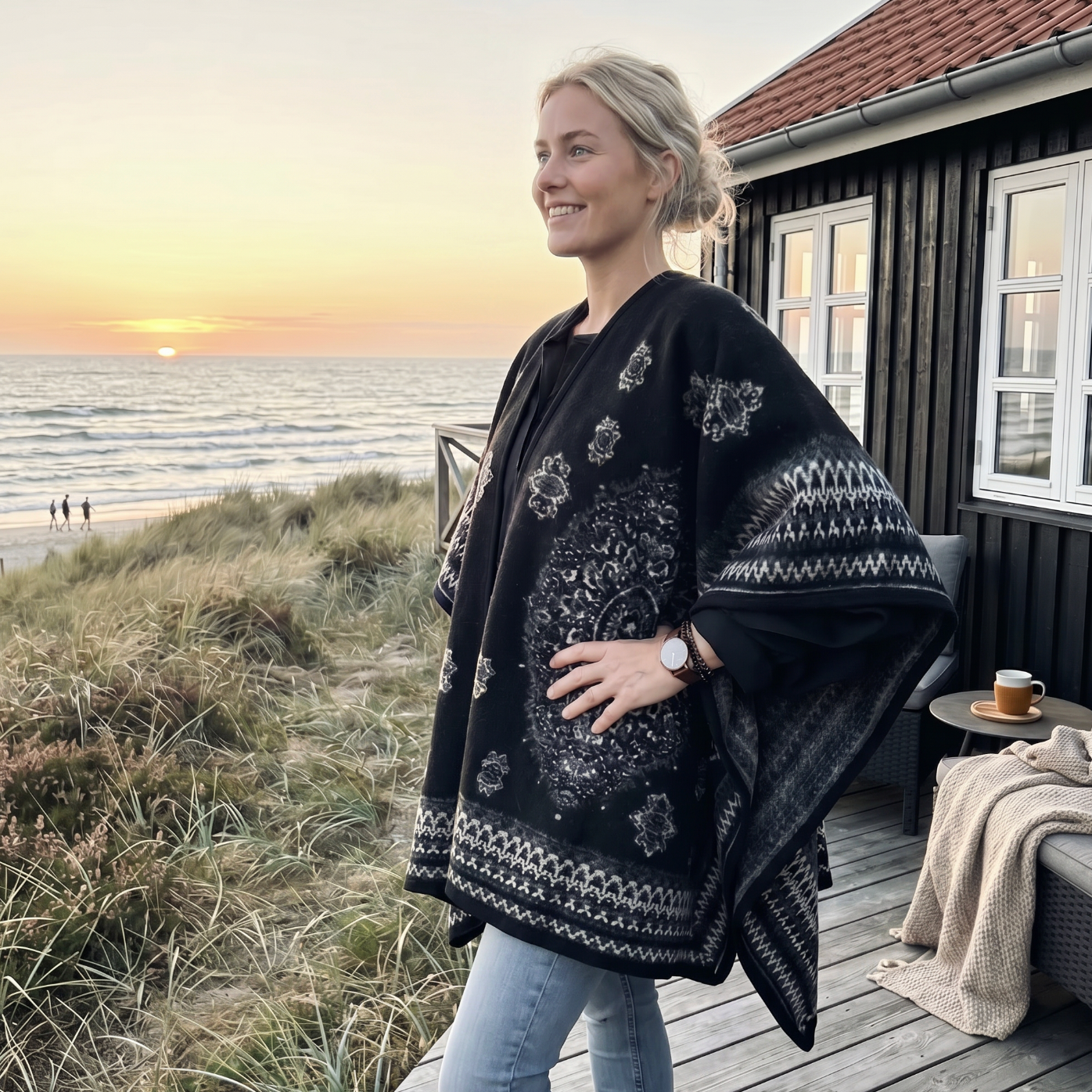 Poncho Black boheme