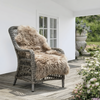 Lammeskinn – XL Taupe 140 cm