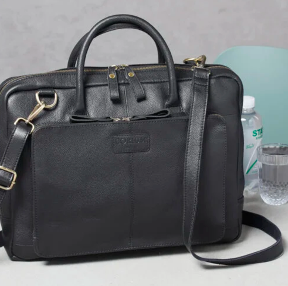 Laptop / arbeidsveske VINTAGE Black