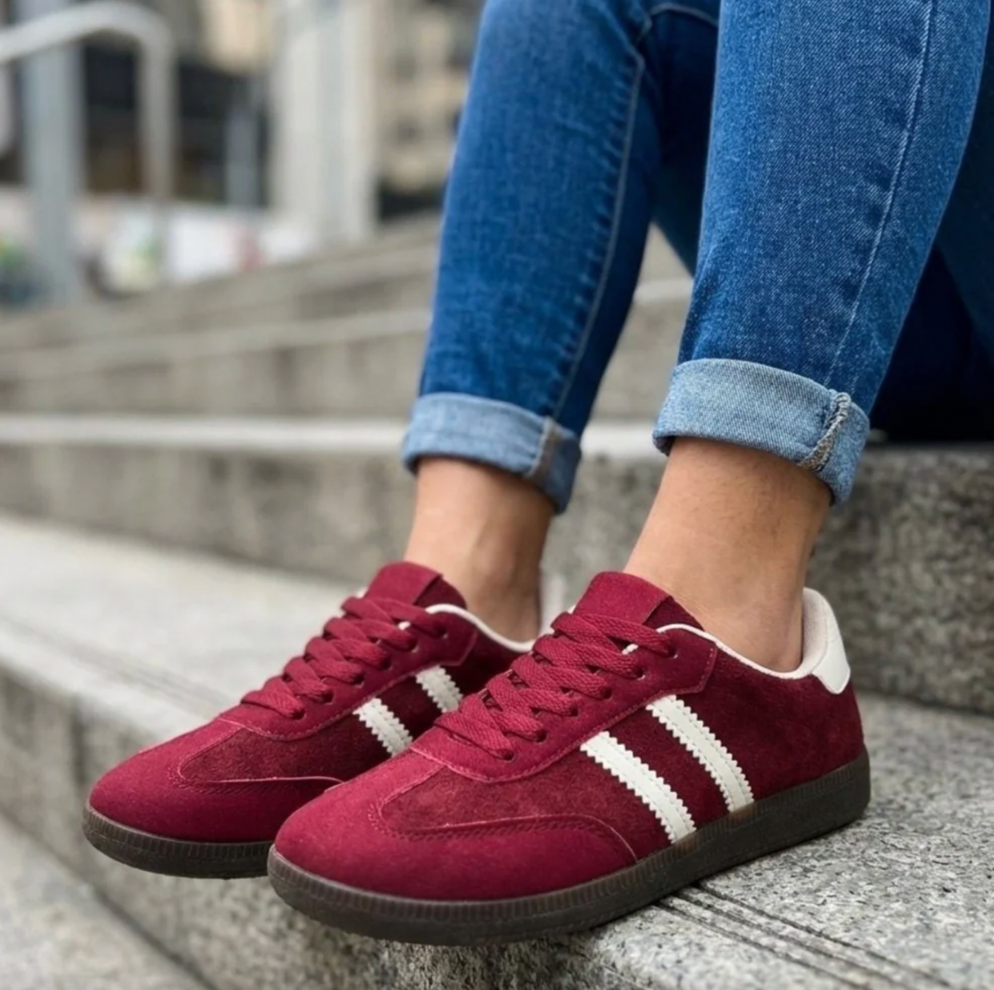Sneakers bordeaux