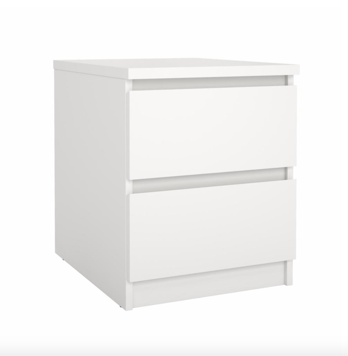 Nattbord - White 2 skuffe