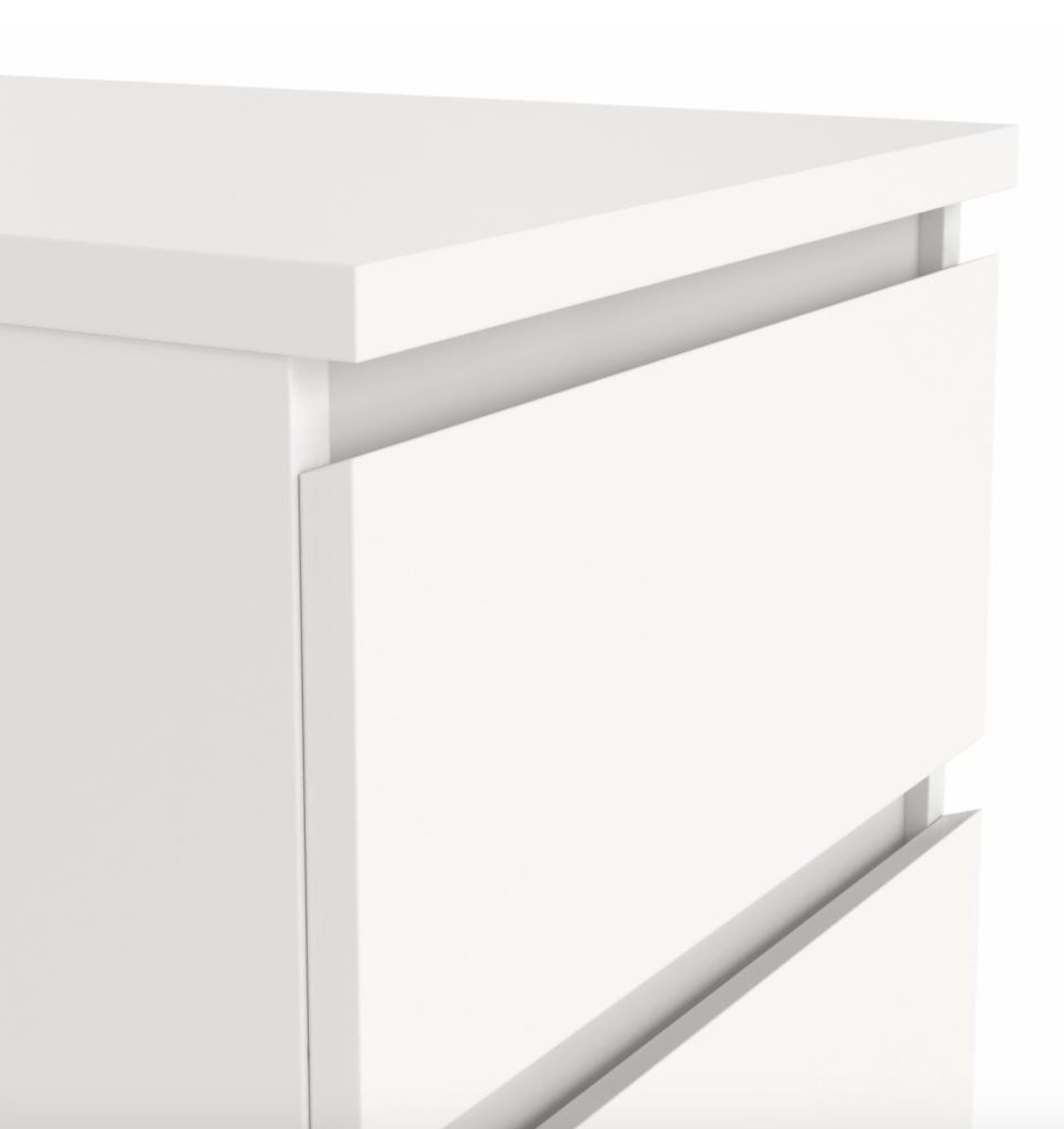 Nattbord - White 2 skuffe