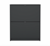 Skoskap med 2 rom + 2 lag - Grey