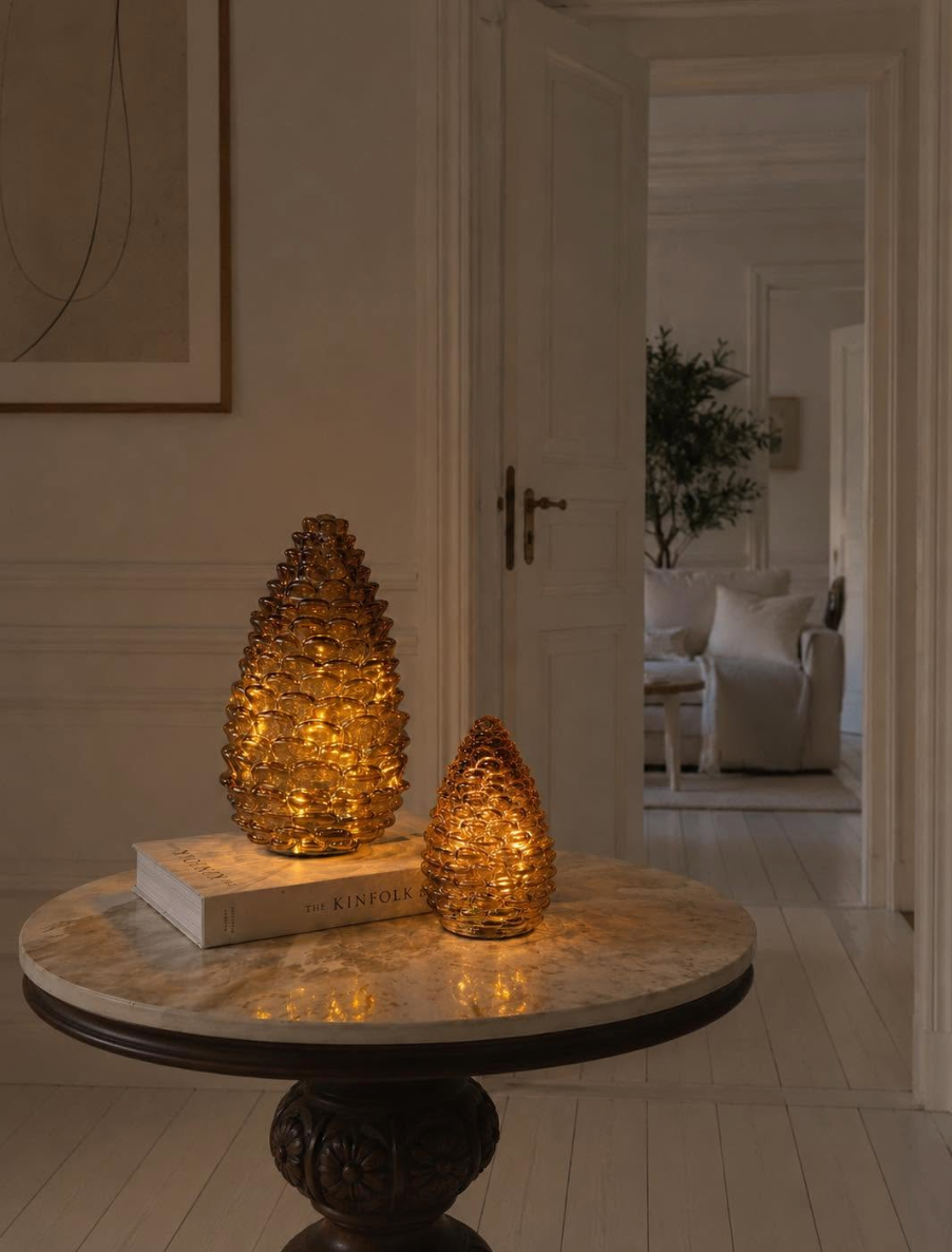 Kongle med LED-lys - Brown