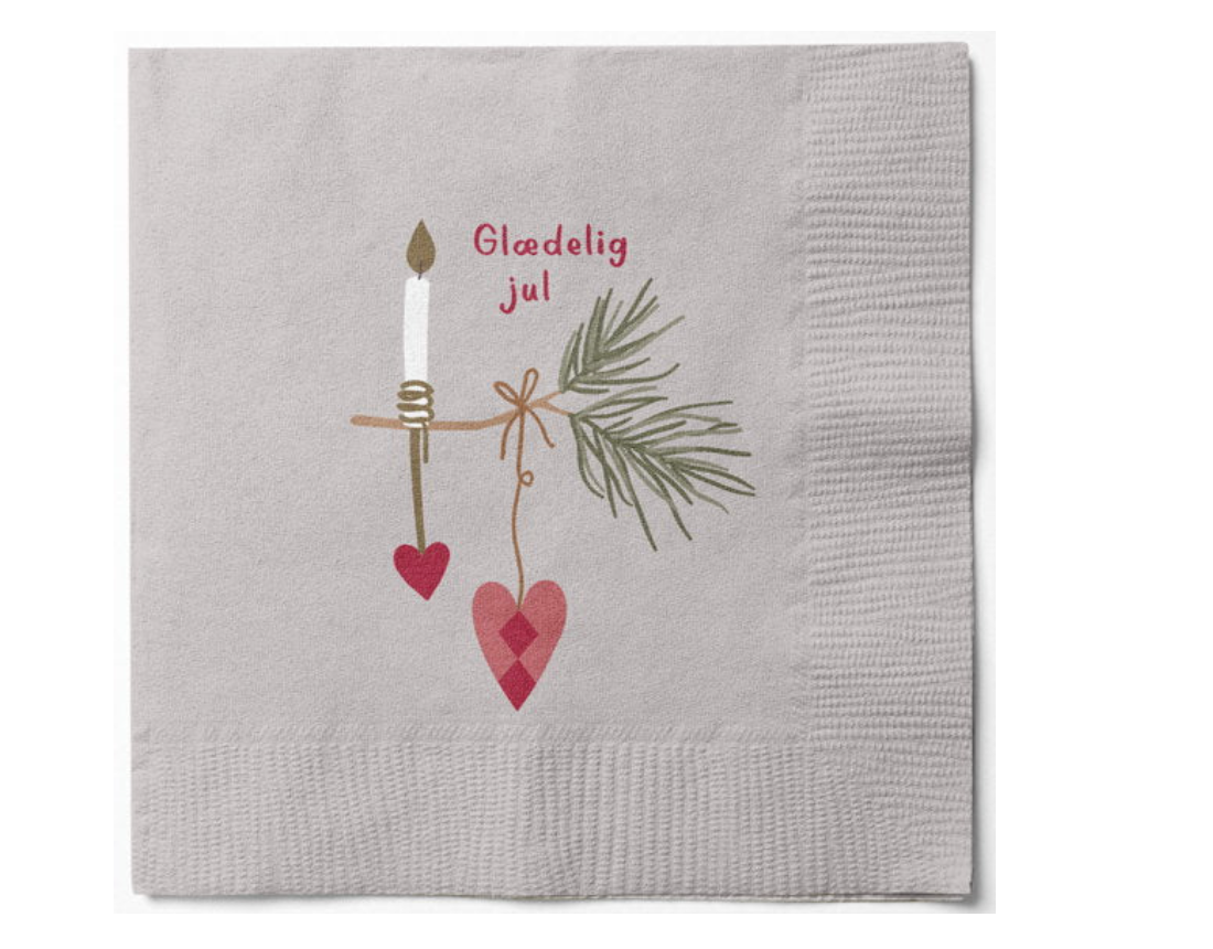 Servietter Jul - 20stk.