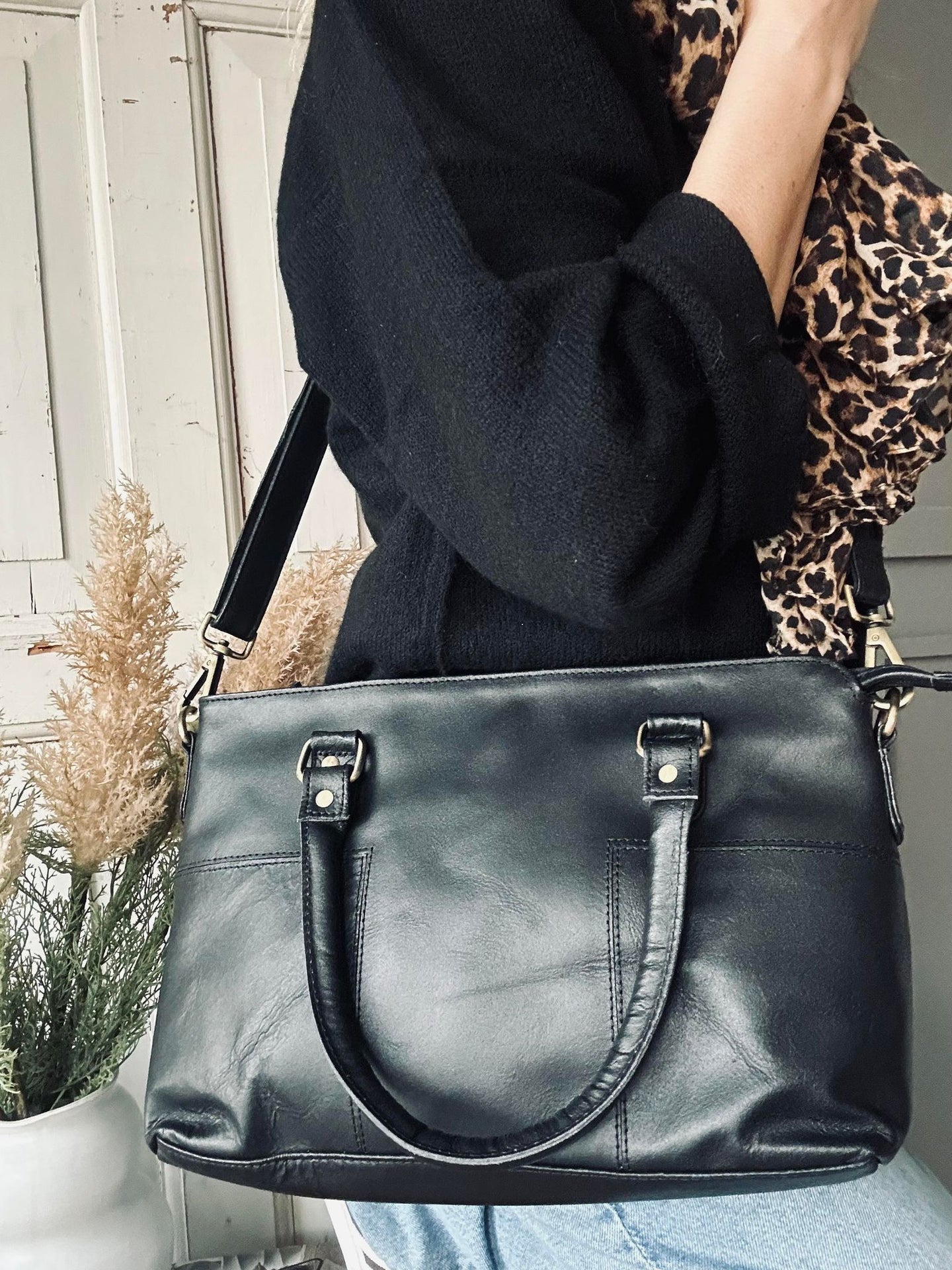 Shopper / arbeidstaske Tessa - Svart