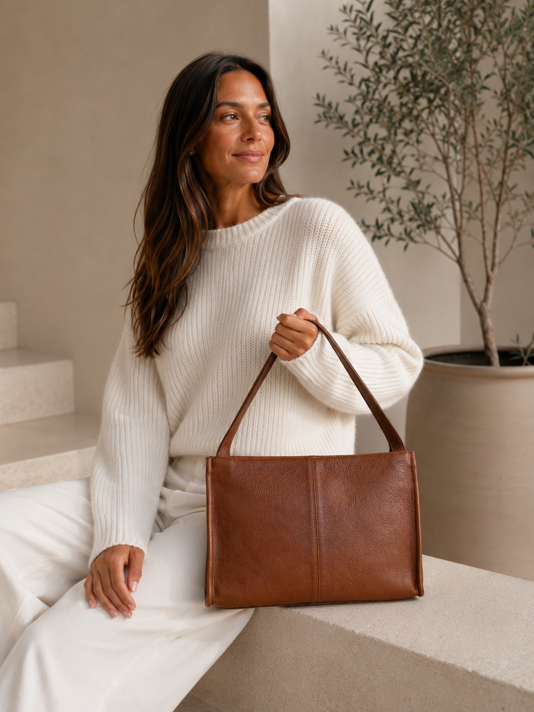 Arbeidstaske Aro walnut