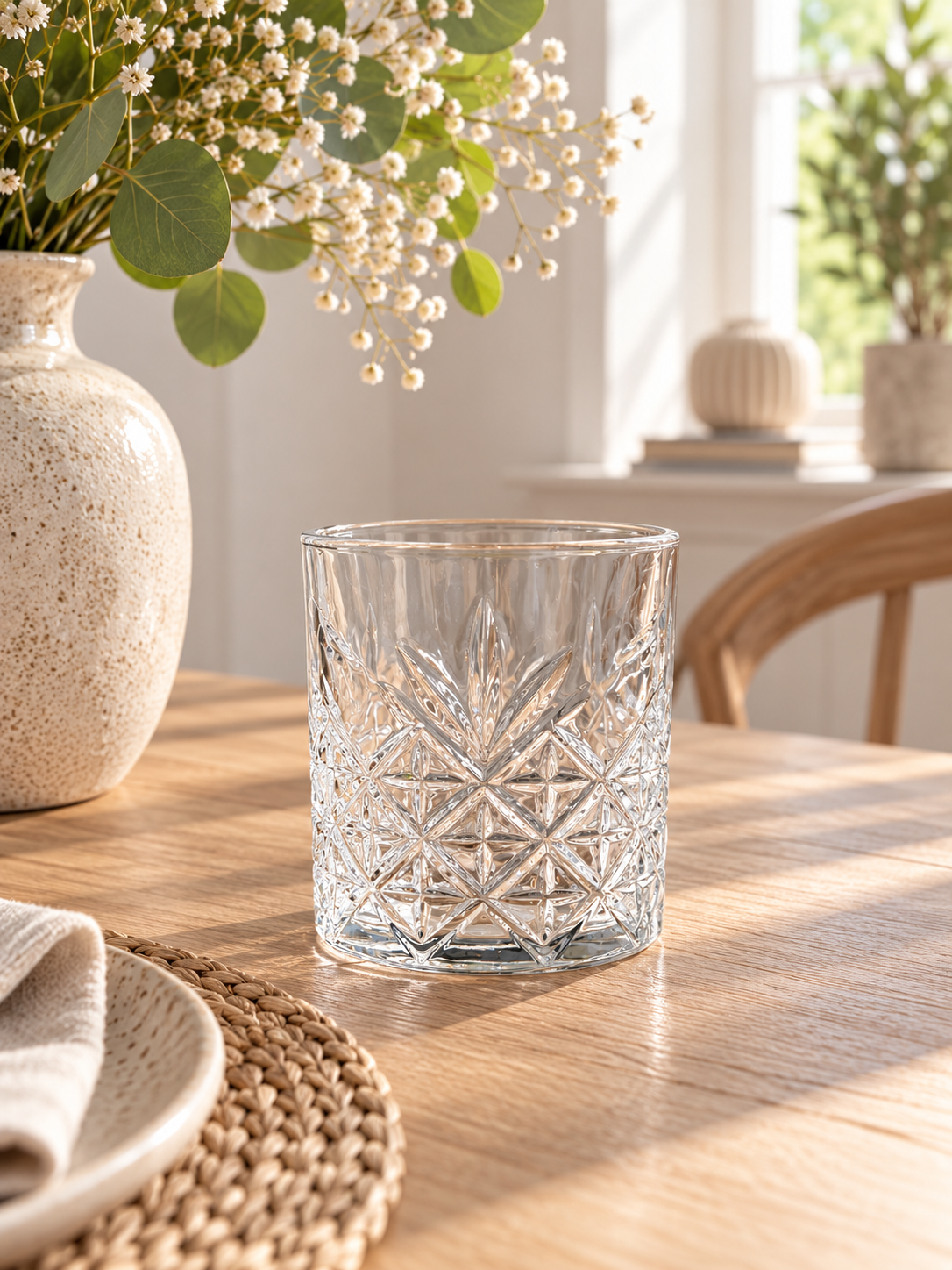 Whiskyglass / vannglass - 4 stk
