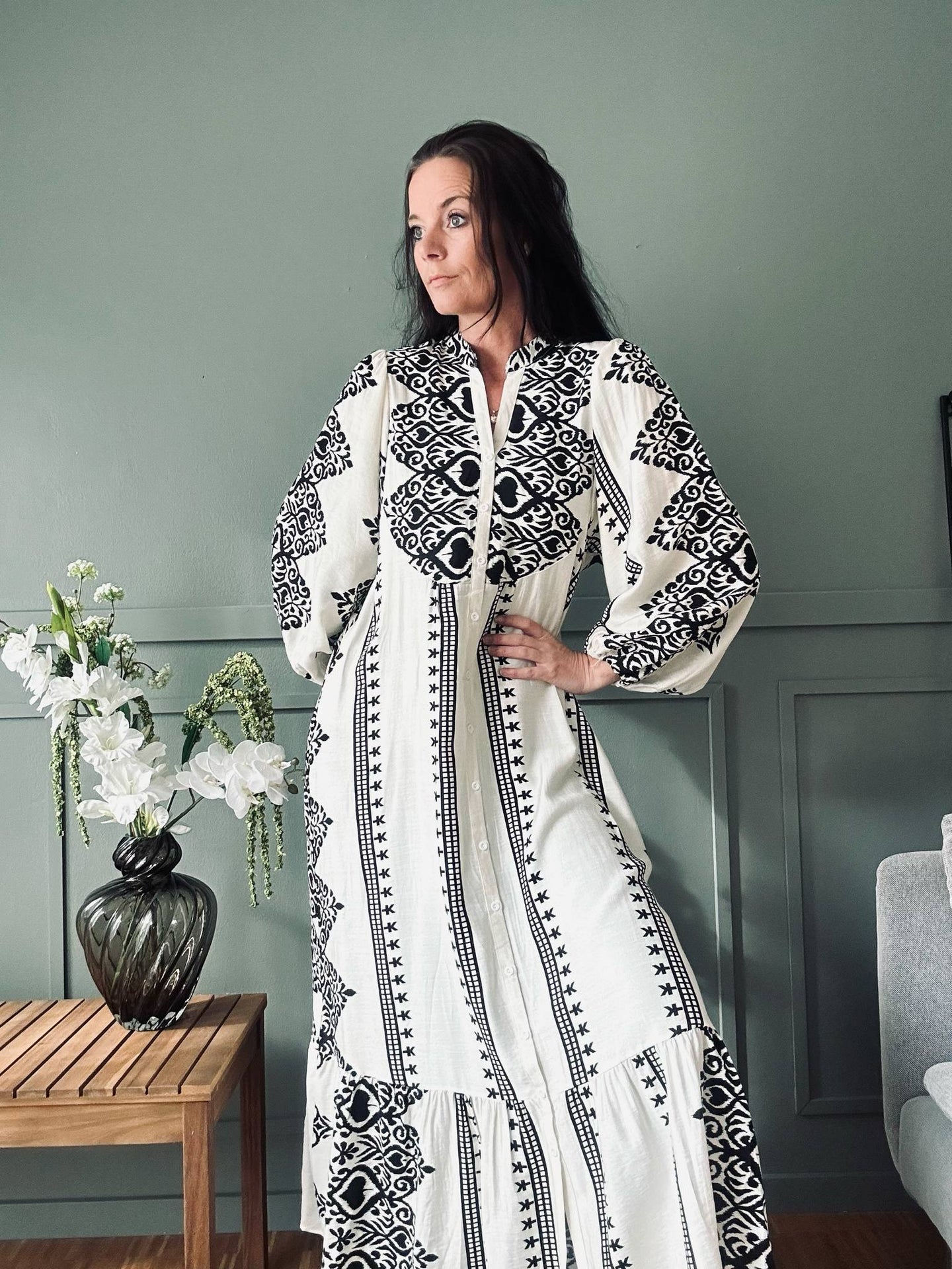 Kjole Beige - Boheme cotton
