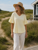 T-skjorte Sabela yellow