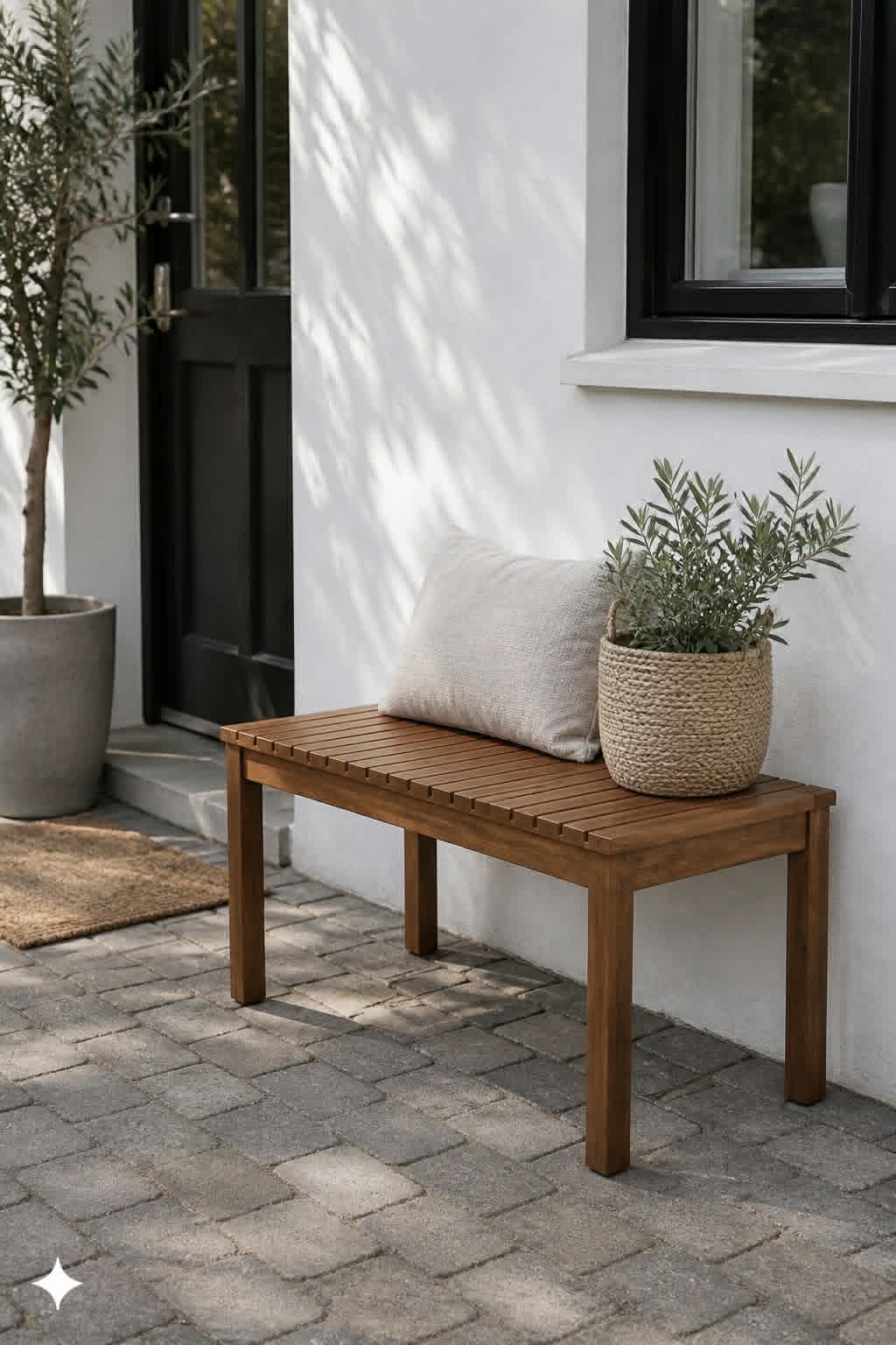 Benk TOKYO Akacia - 88 cm