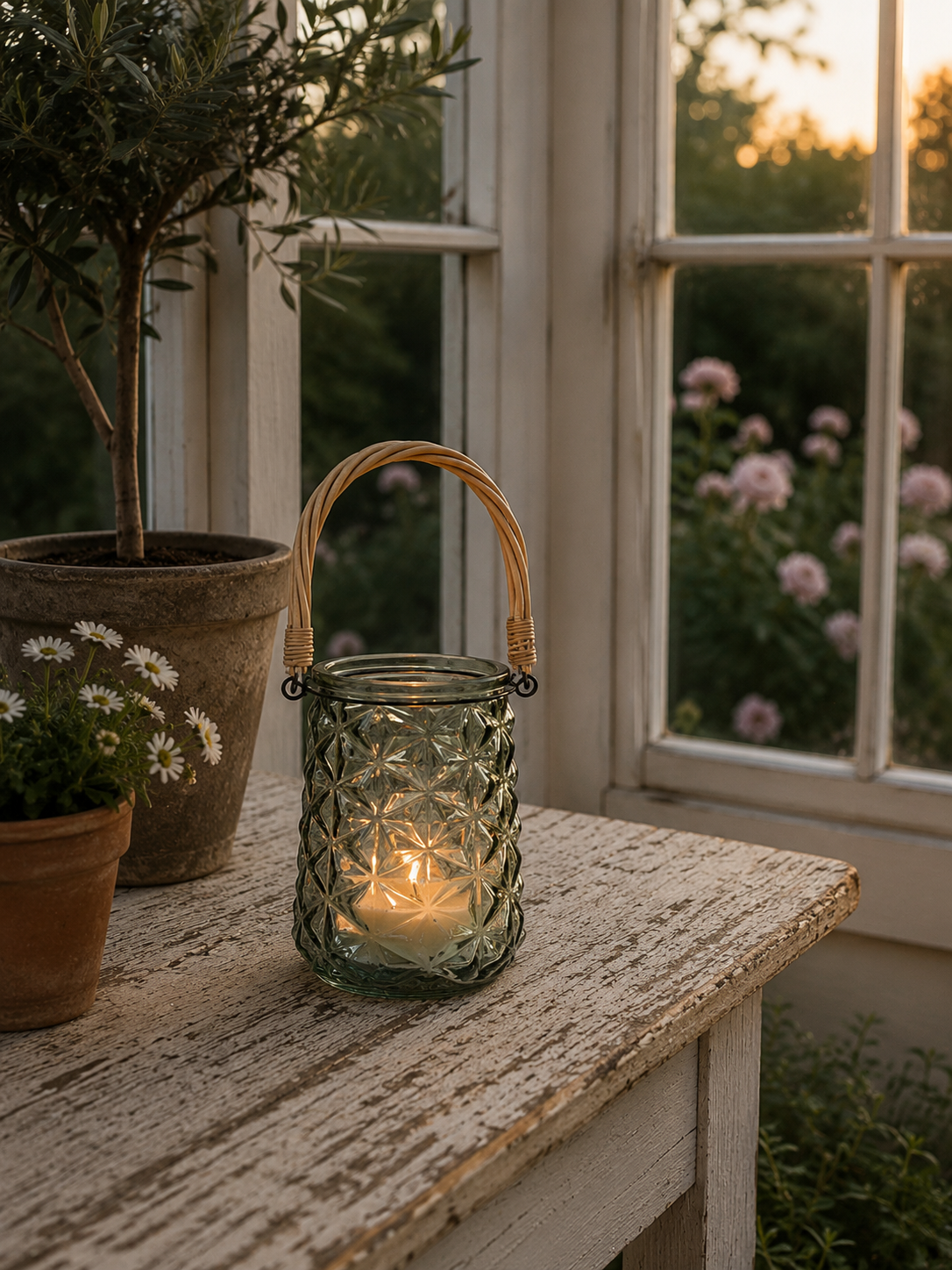 Lanterne med naturhank