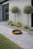 Ring til speilbasseng - Dia 33 Corten Rust