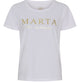 T - shirt Marta White - VIAMAJA.DK