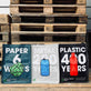 Affaldssorteringssposer - 3 stk i genanvendt plast - VIAMAJA.DK